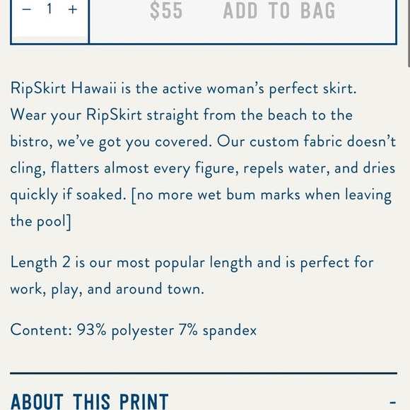 NWT Rip Skirt Black Pearl Batik Size Small - Picture 14 of 14